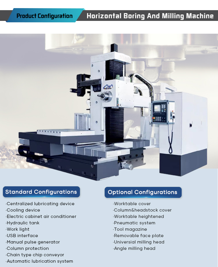DMTG Horizontal Boring And Milling Machine