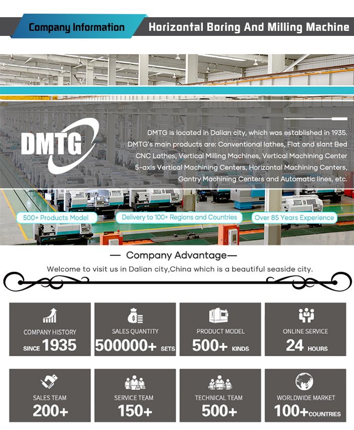 DMTG Horizontal Boring And Milling Machine